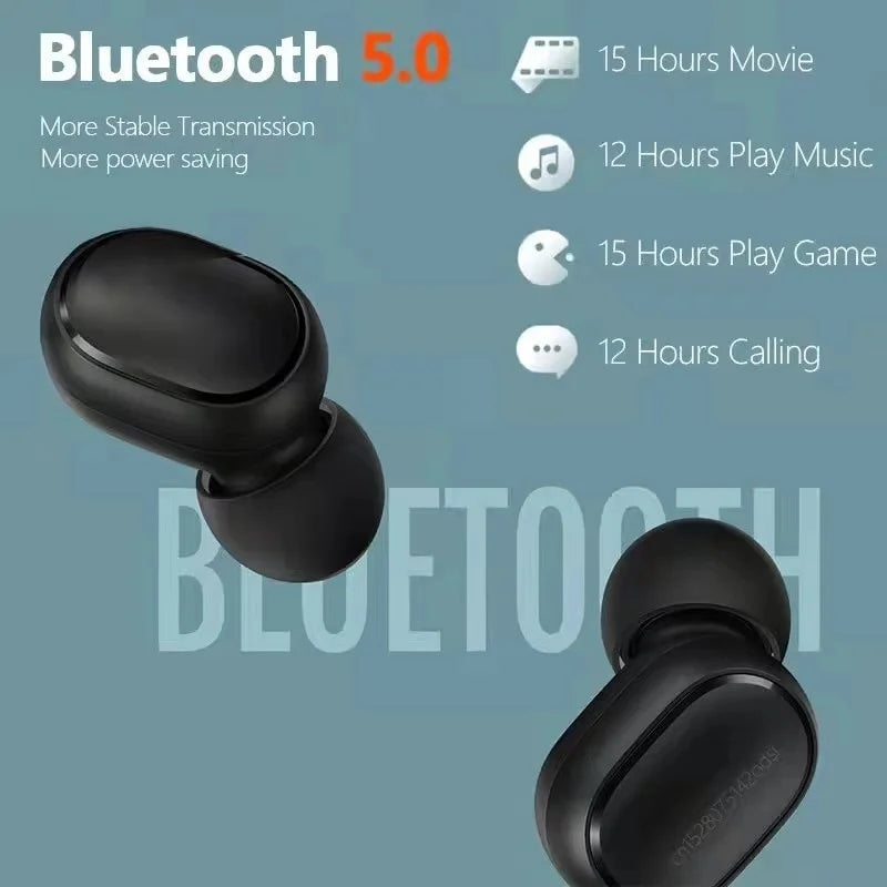 Fone Sem Fio Airdots Bluetooth 5.0 TWS Universal Para Celular